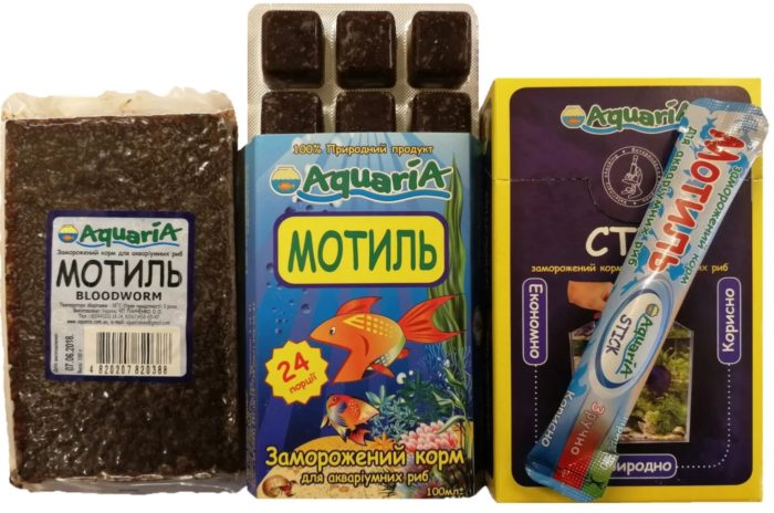Замороженный мотыль