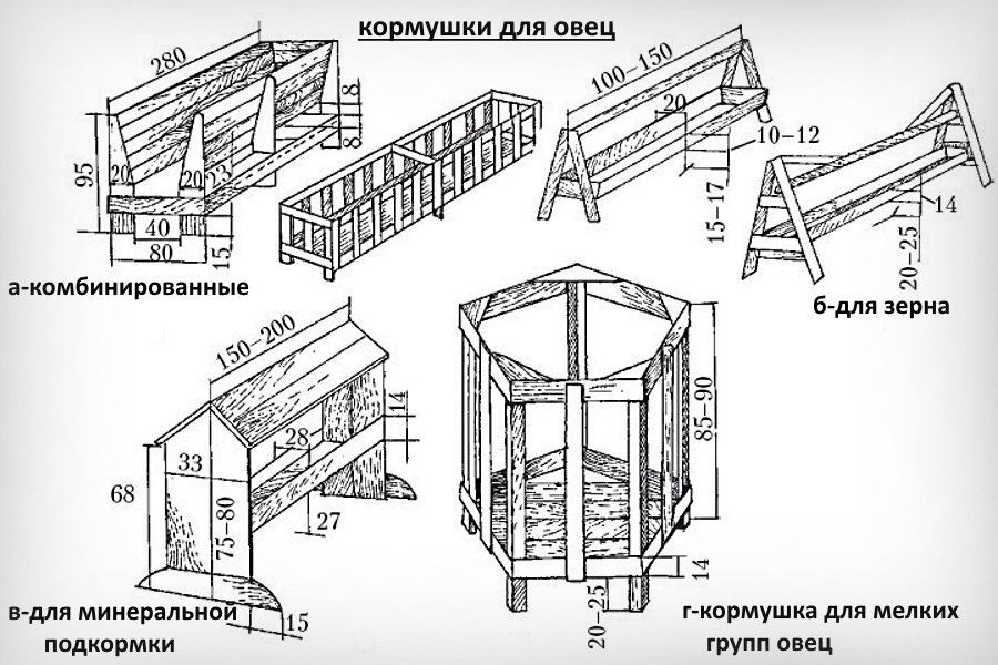 Кормушки для овец