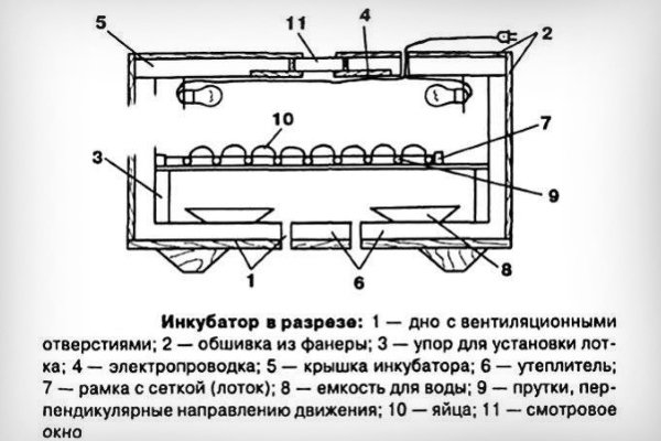 Прибор в разрезе